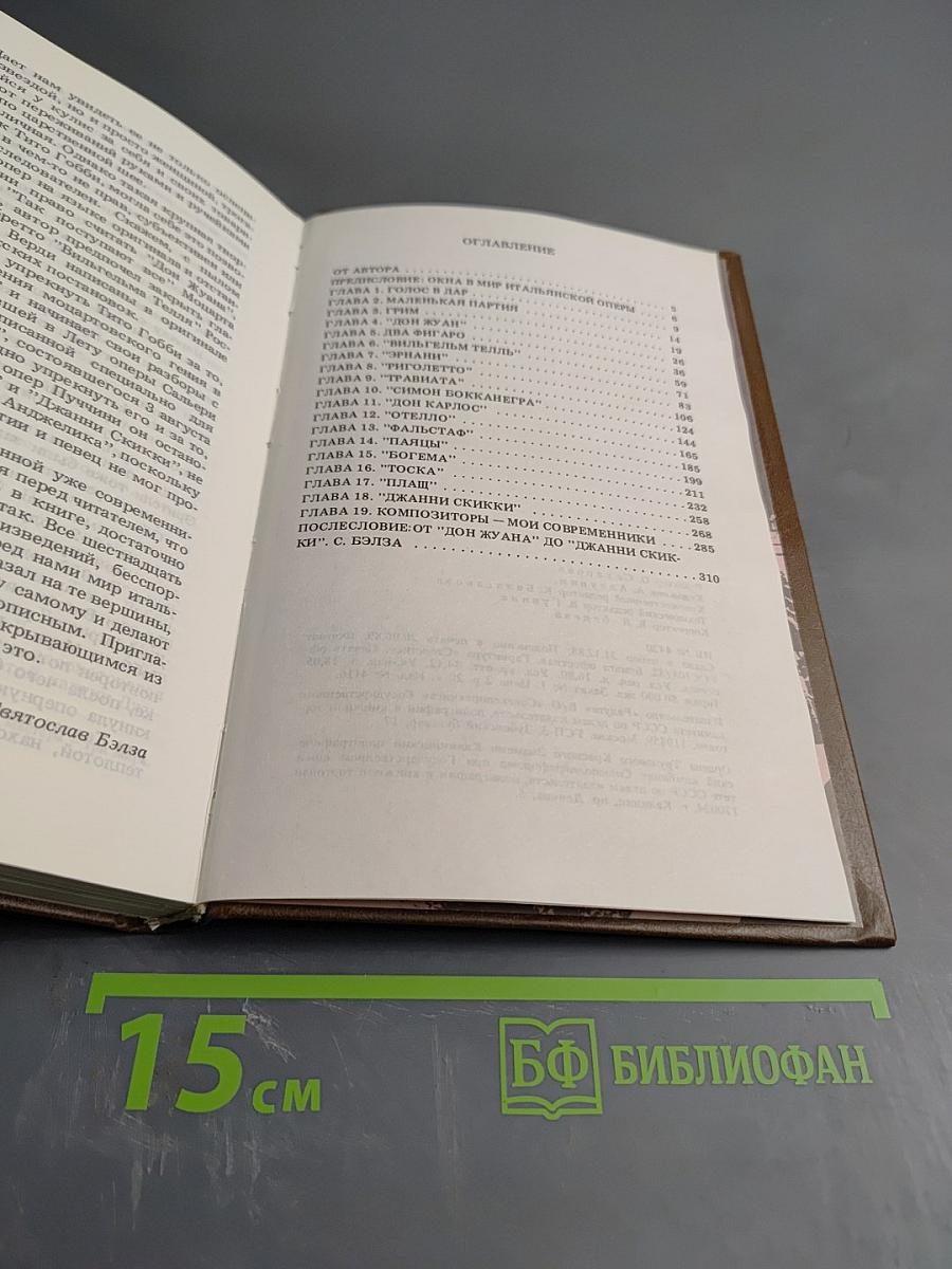 Мир итальянской оперы