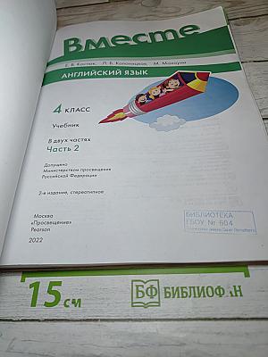 Team Up! Английский язык. 4 класс. Учебник. В двух частях. Часть 2