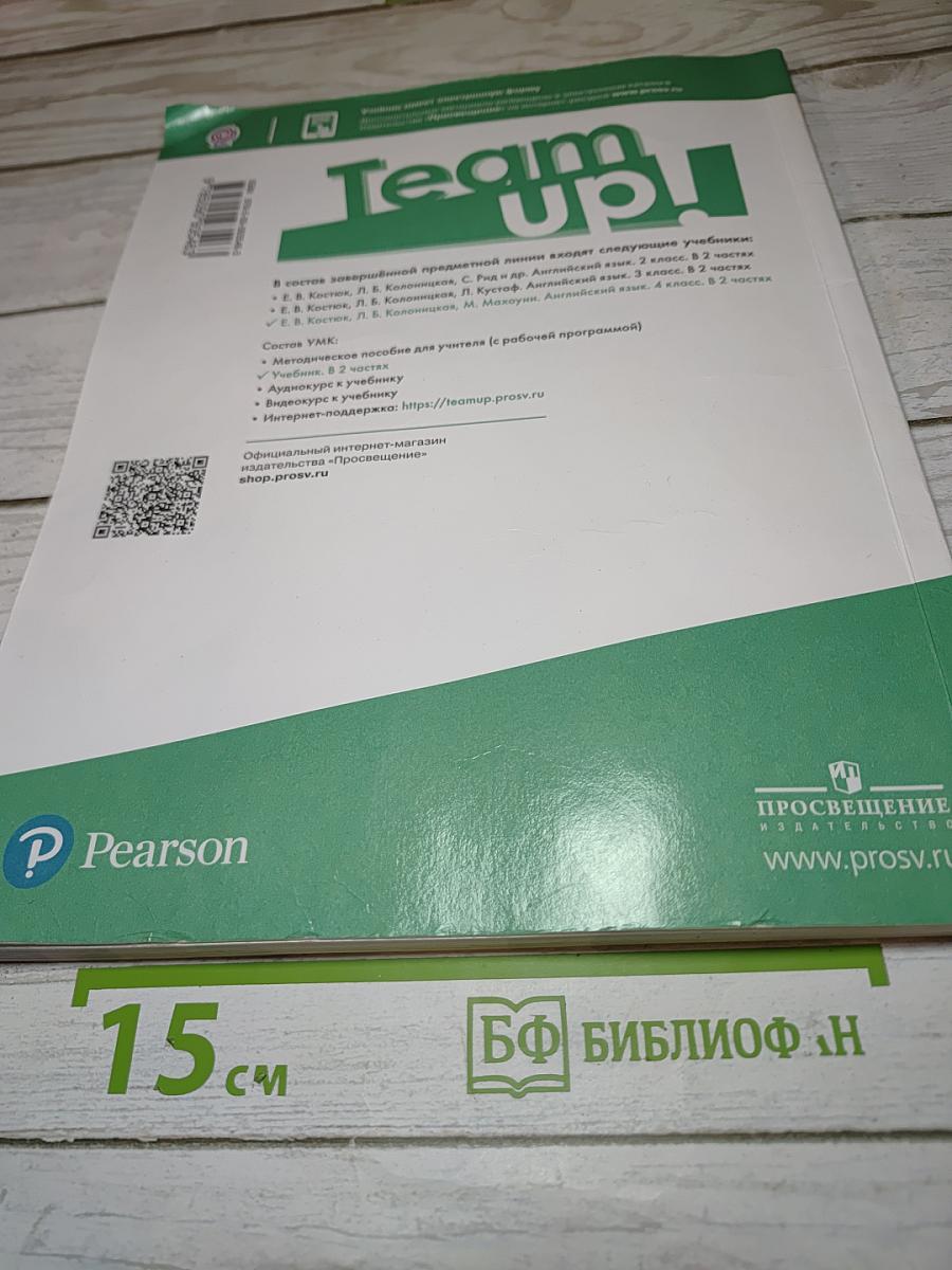 Team Up! Английский язык. 4 класс. Учебник. В двух частях. Часть 2