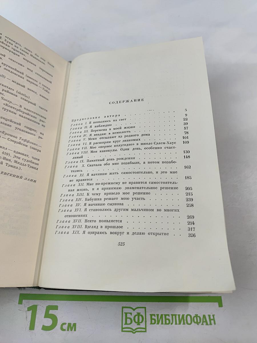 Собрание сочинений. Том пятнадцатый. Жизнь Давида Копперфильда. (Главы I-XXIX)