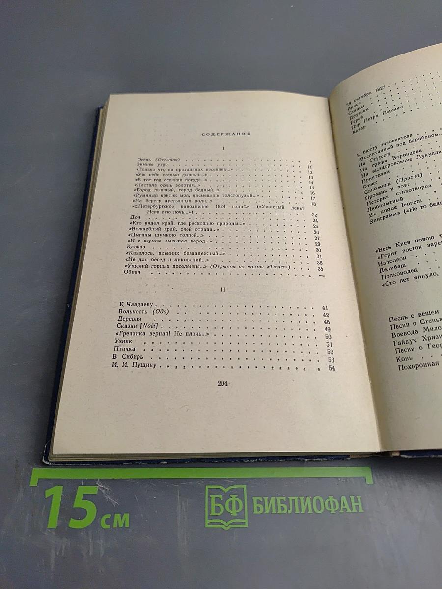 Стихотворения Александра Пушкина для 6 класса