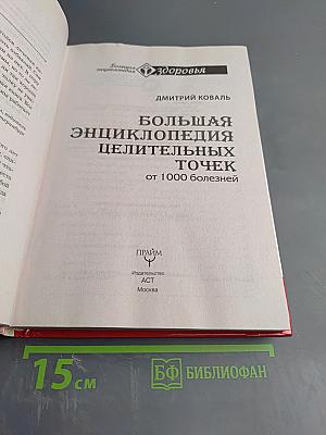 Большая энциклопедия целительных точек от 1000 болезней