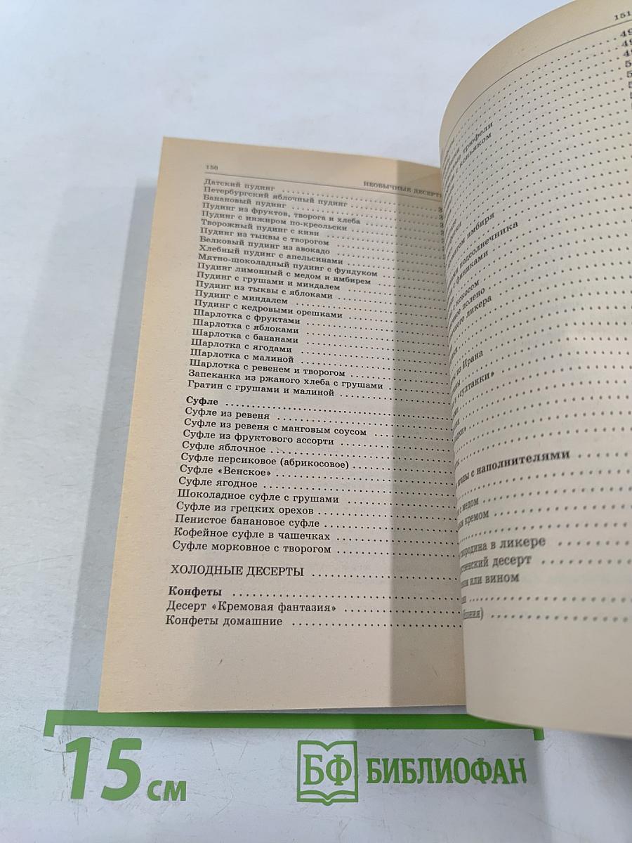 Необычные десерты