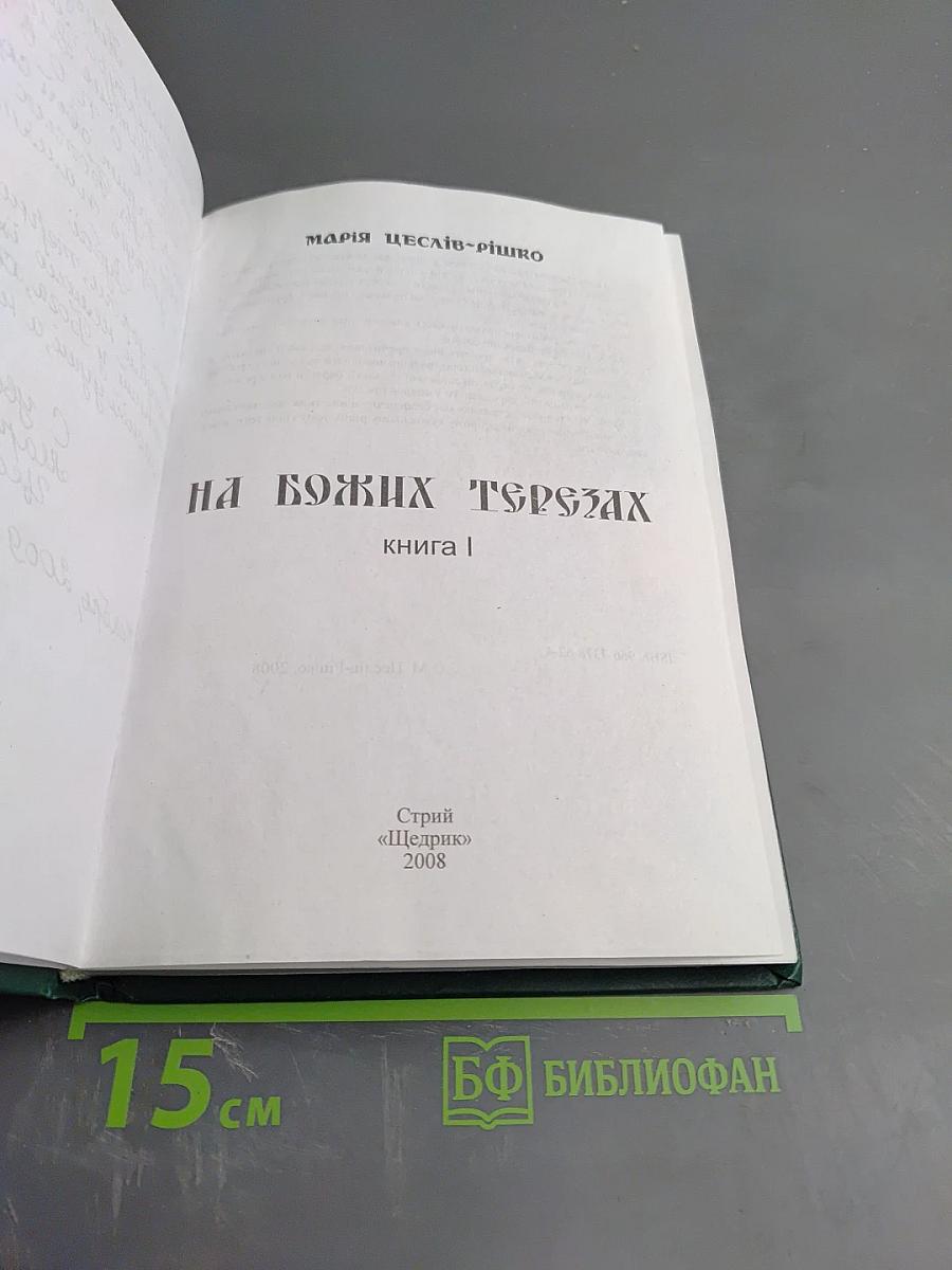 На Божих Терезах книга I