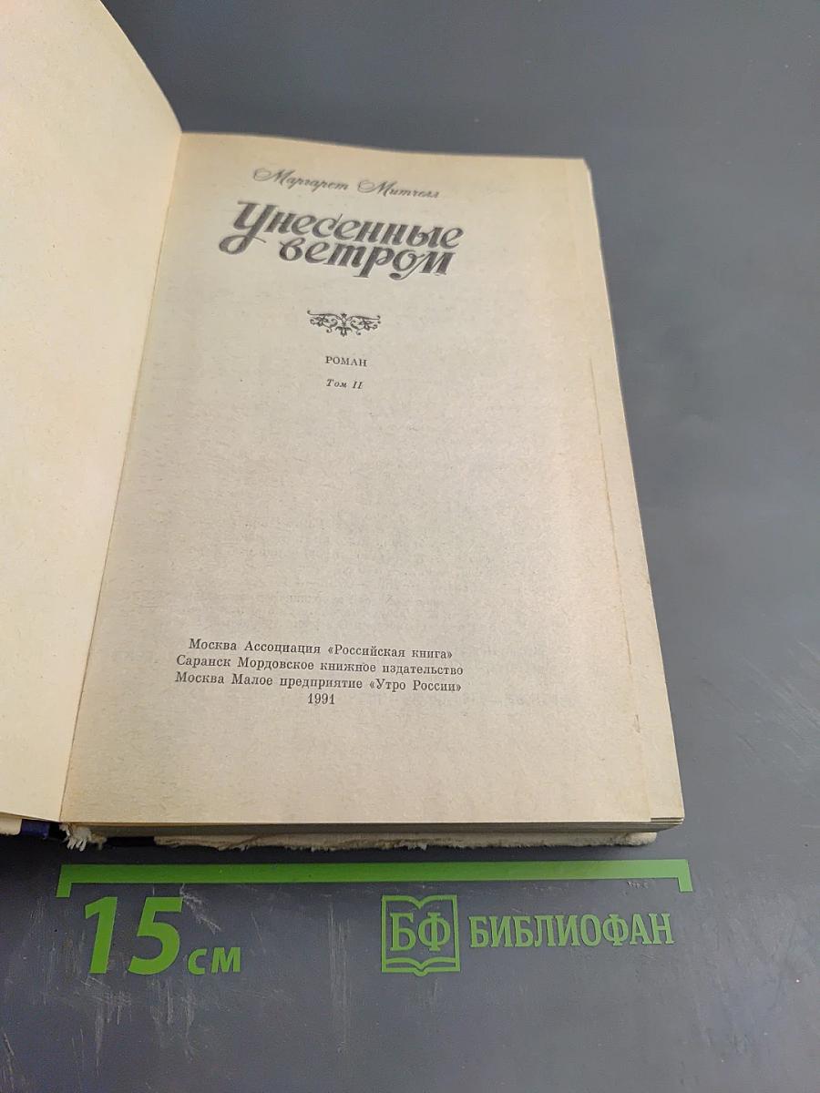 Унесенные ветром. Роман. Том II