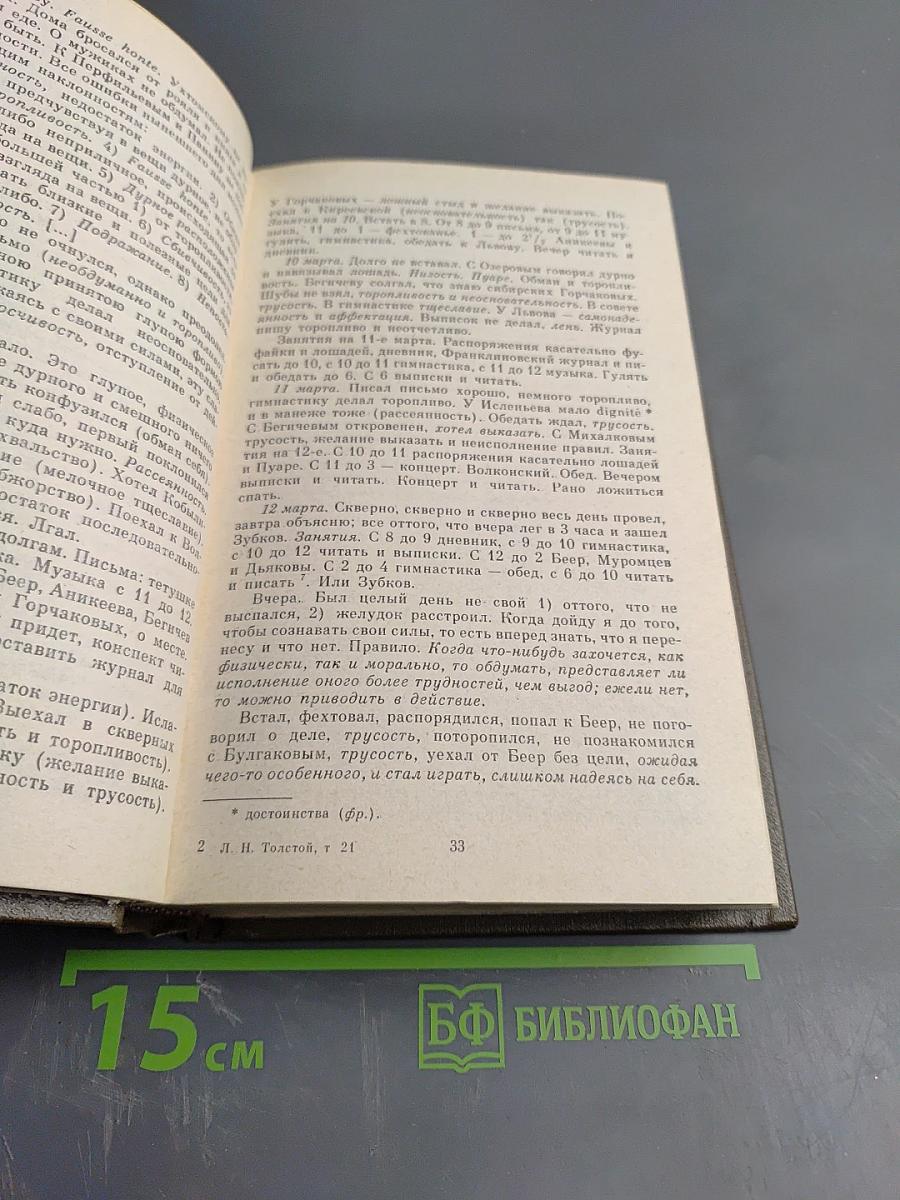 Дневники. 1847-1894. Собрание сочинений. Том 21