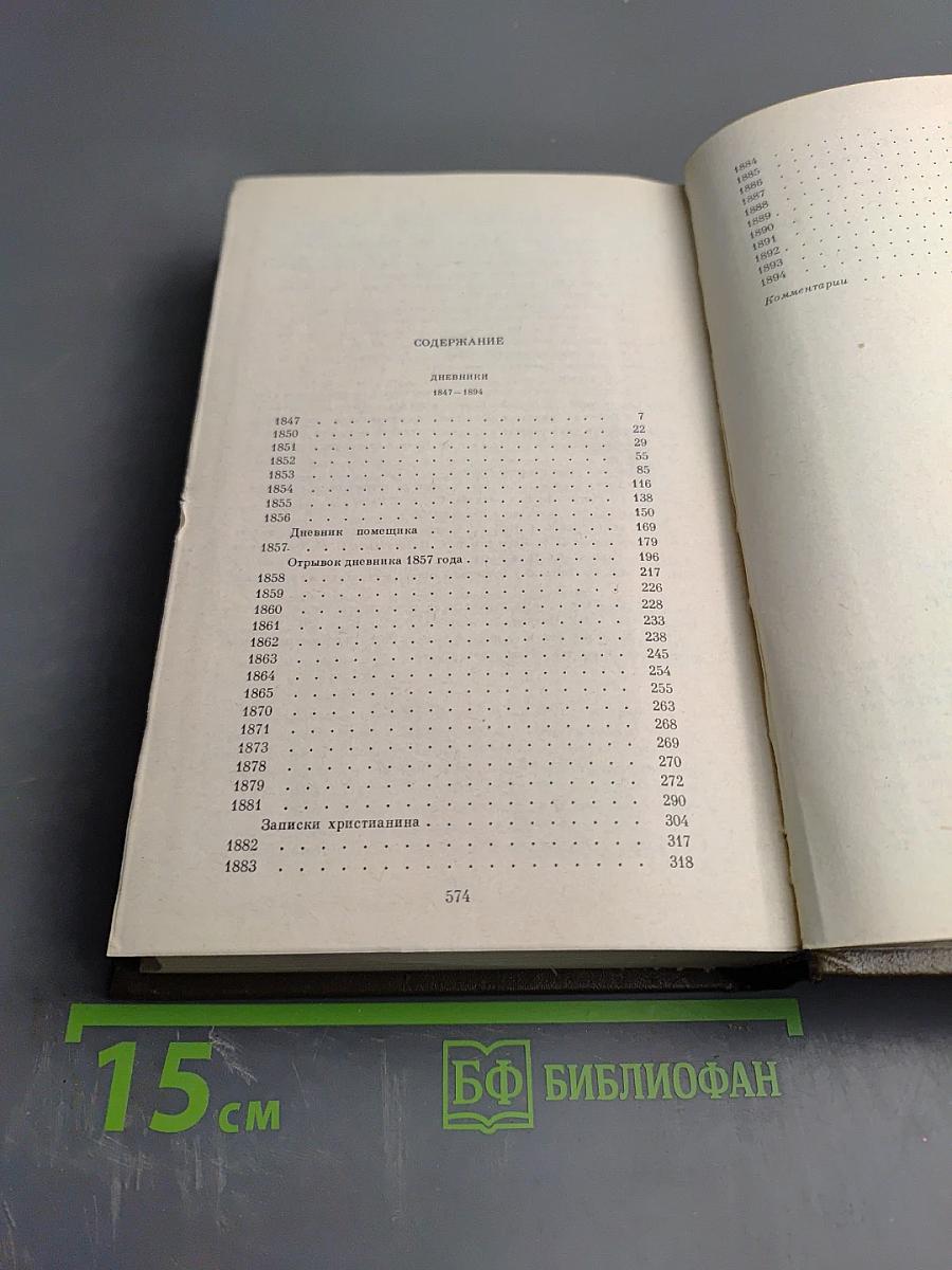 Дневники. 1847-1894. Собрание сочинений. Том 21