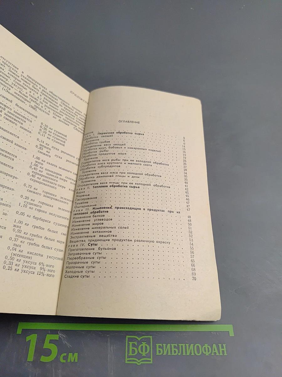 Основы технологии приготовления пищи