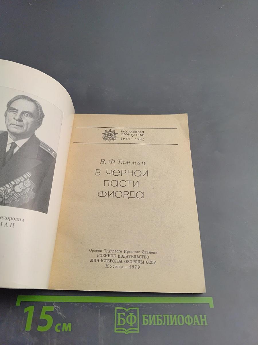 В черной пасти фиорда