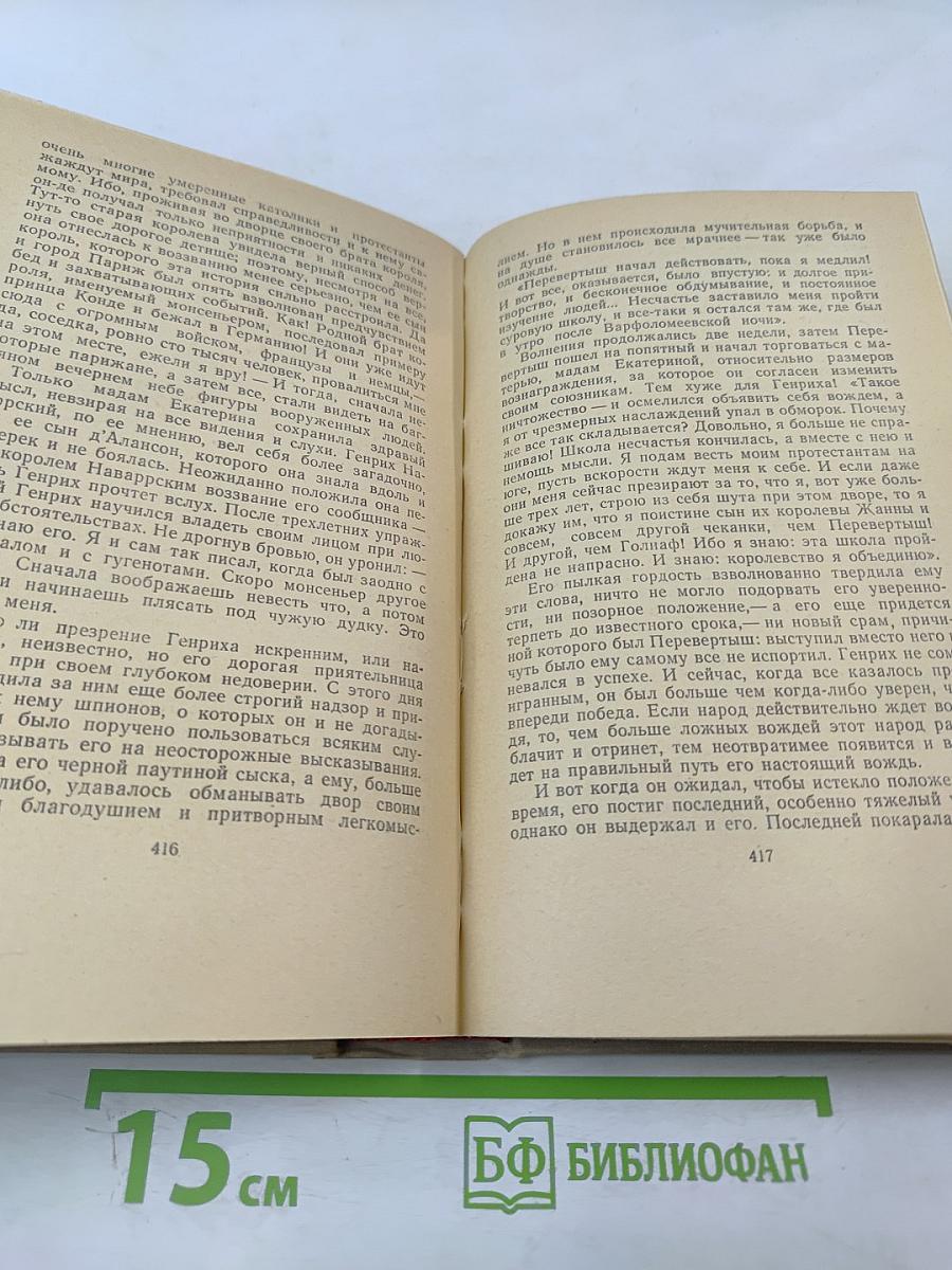 Сочинения. Том шестой. Молодые годы короля Генриха IV