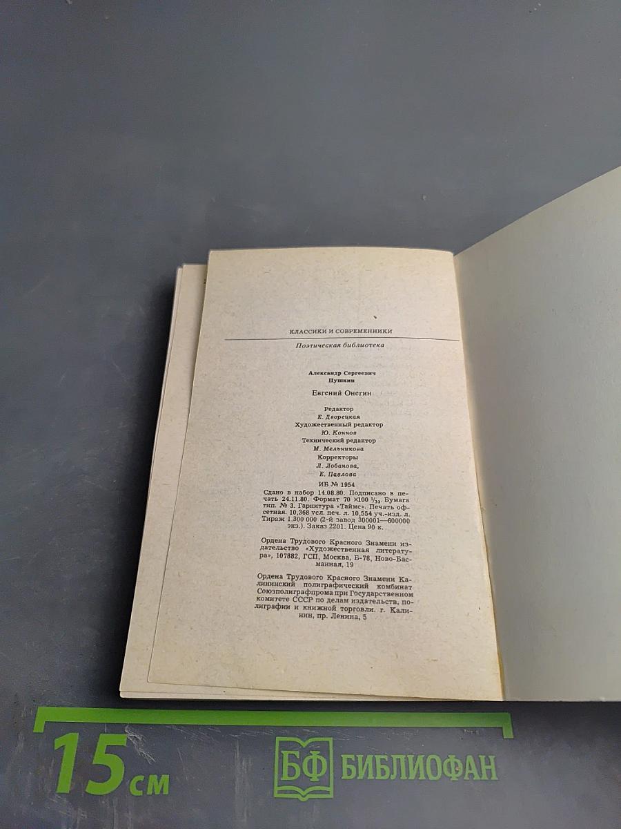 Евгений Онегин