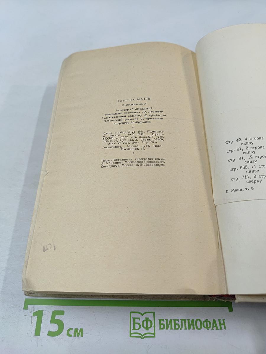 Сочинения. Том восьмой. Литературная критика. Публицистика