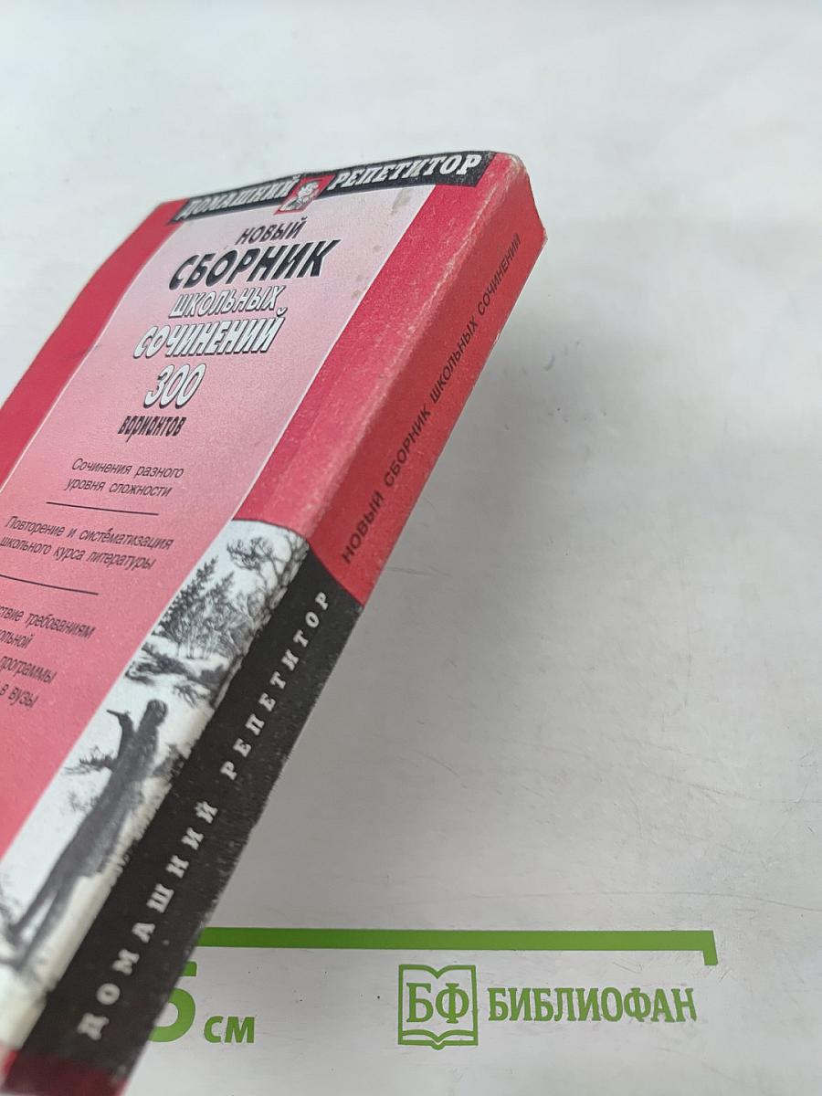 Новый сборник школьных сочинений. 300 вариантов