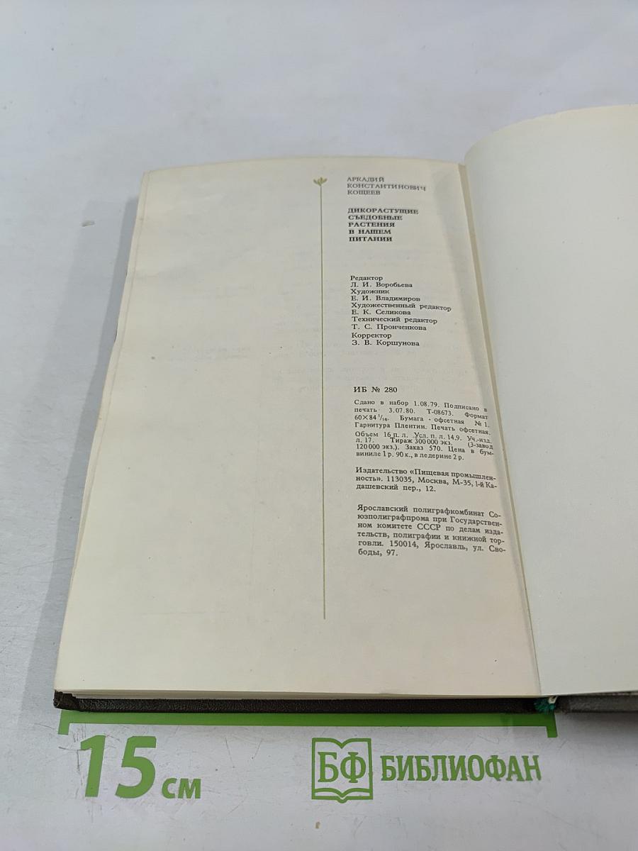 Дикорастущие съедобные растения в нашем питании