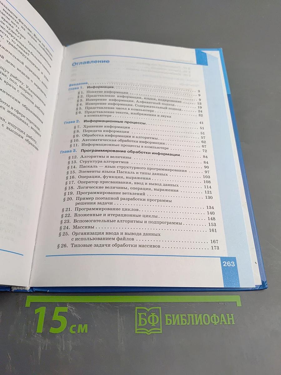 Информатика 10 класс (базовый уровень)