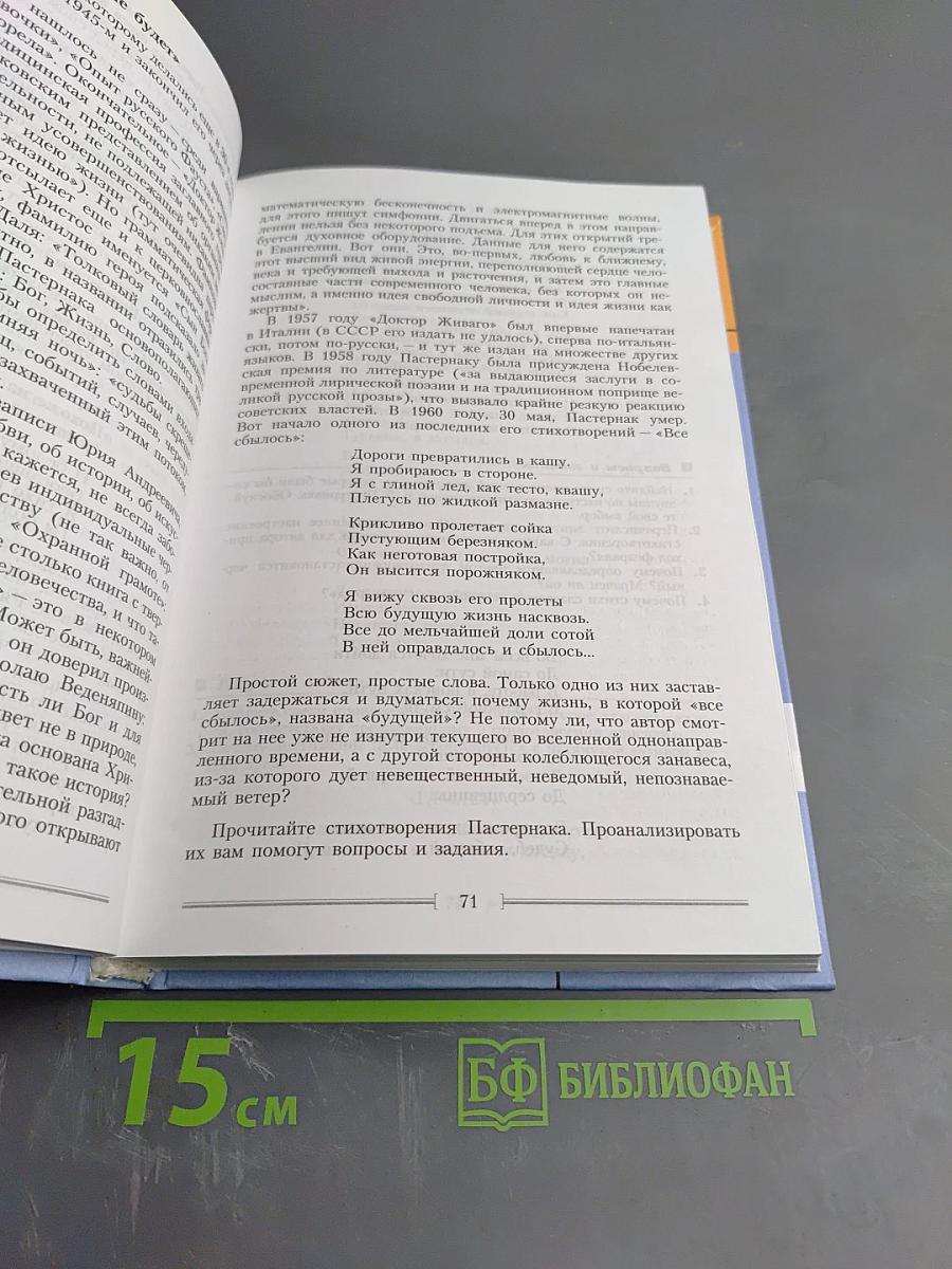 Литература 11 класс, Часть вторая