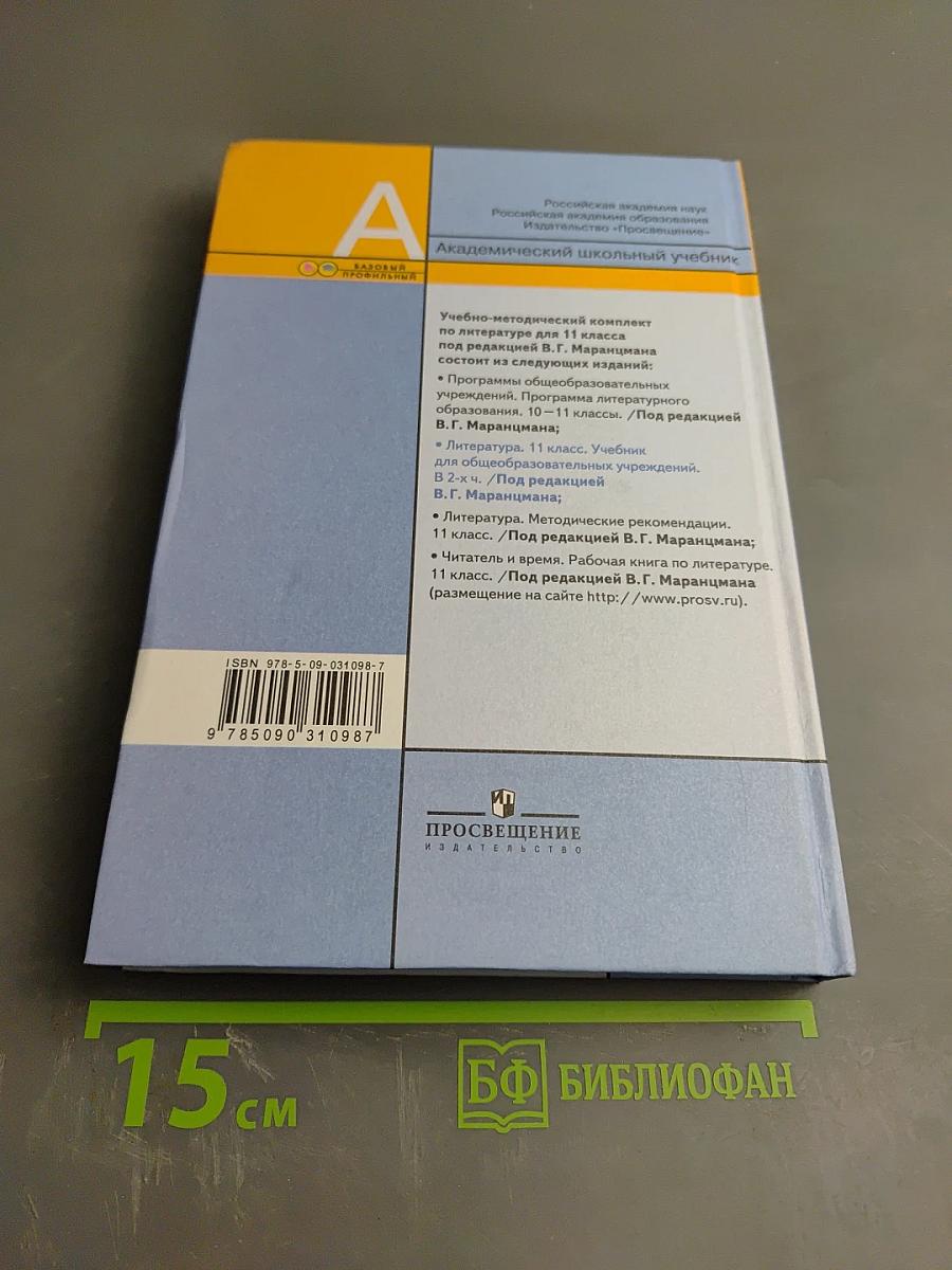 Литература 11 класс, часть вторая
