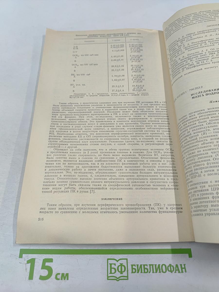 Физиология человека. Том 14, № 3