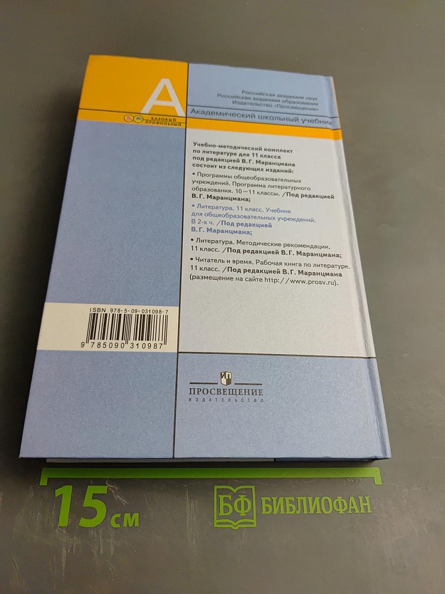 Литература 11 класс, часть вторая