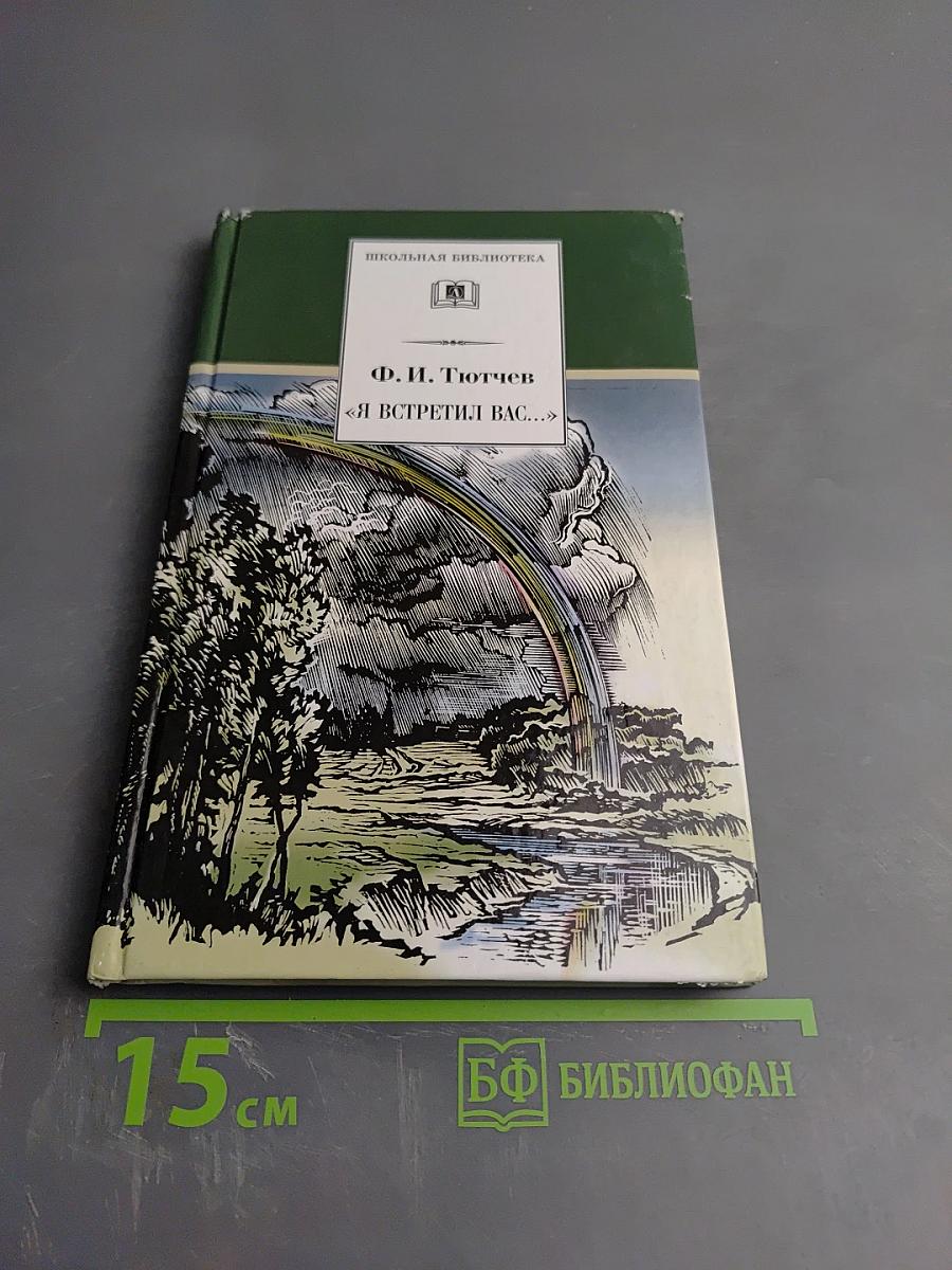 Я встретил Вас... (Поэт гармонии и красоты)