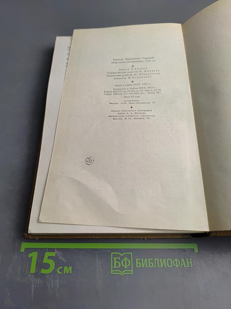 Собрание сочинений. Том 18. Литературные портреты