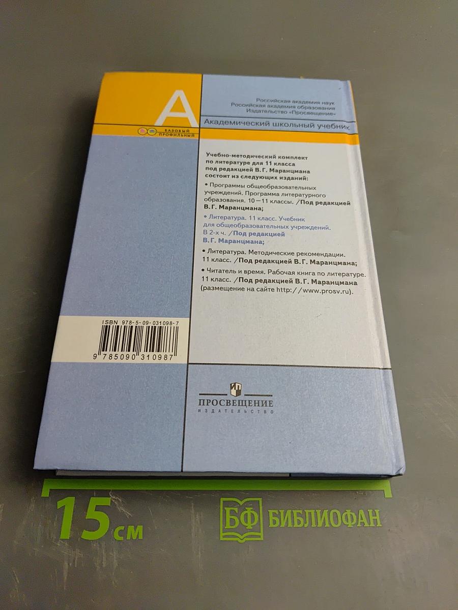 Литература 11 класс, часть вторая