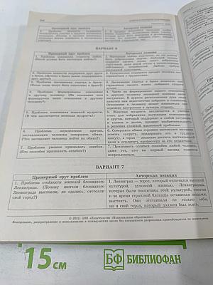 ЕГЭ. Русский язык. Типовые экзаменационные варианты. 2022. 36 вариантов