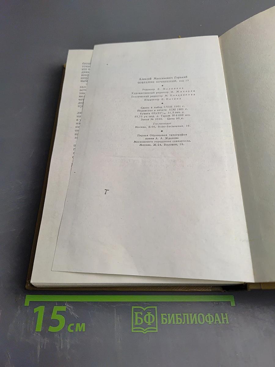 Собрание сочинений. Том 13. Жизнь Клима Самгина. Часть Вторая