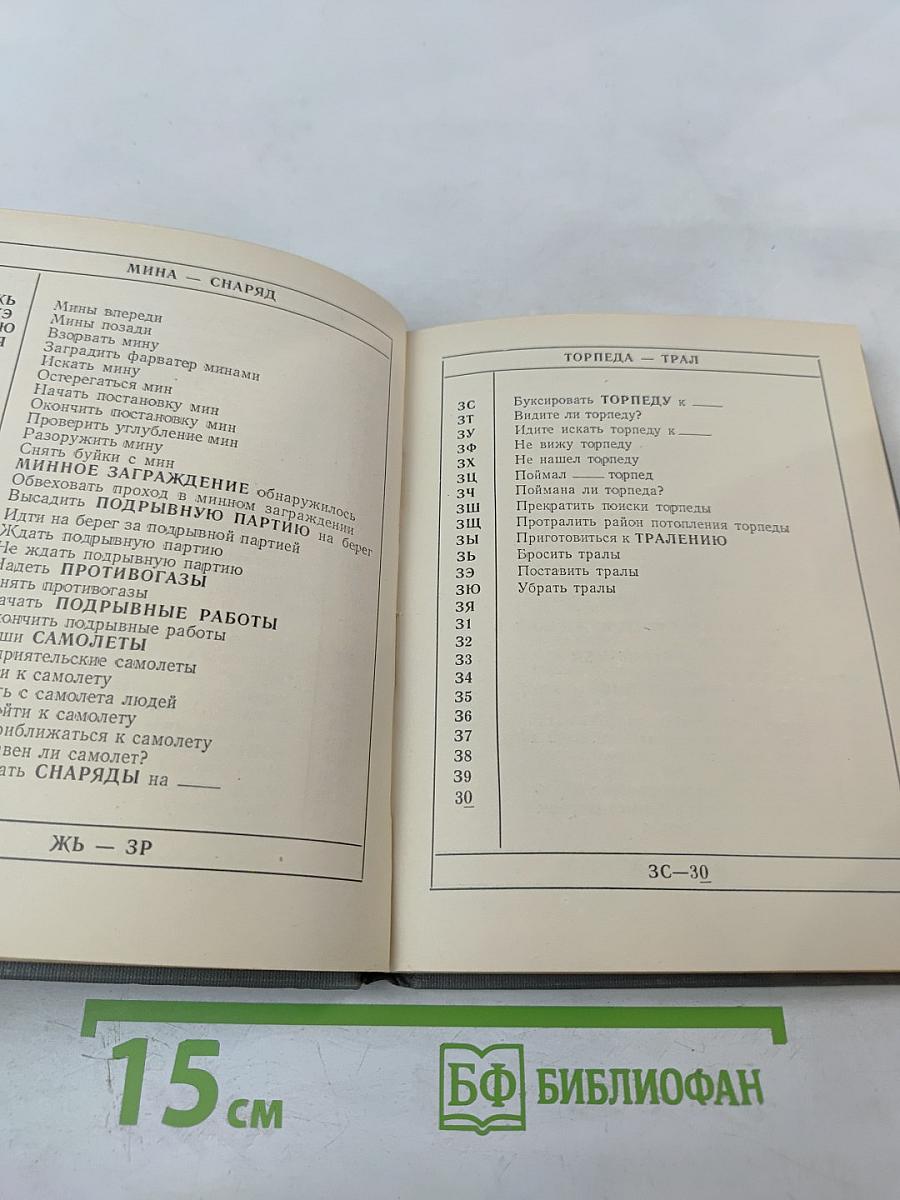 Шлюпочная сигнальная книга ВМС (ШСК-53)