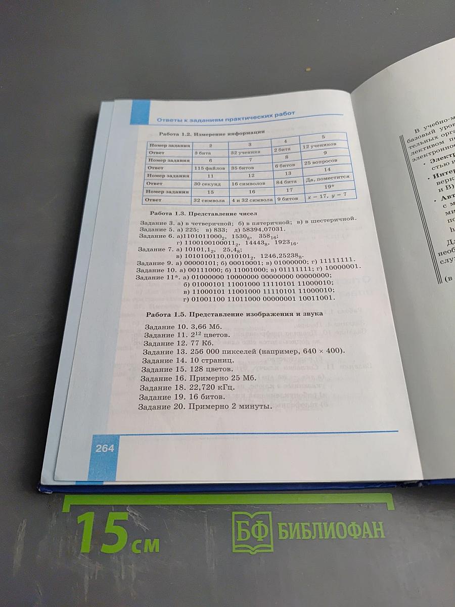 Информатика. Базовый уровень. Учебник для 10 класса