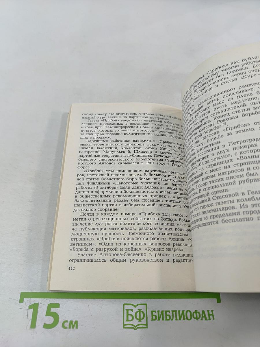 В.А. Антонов-Овсеенко: Историко-биографический очерк