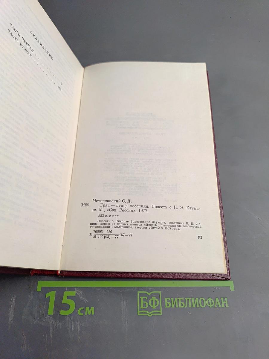 Грач - птица весенняя