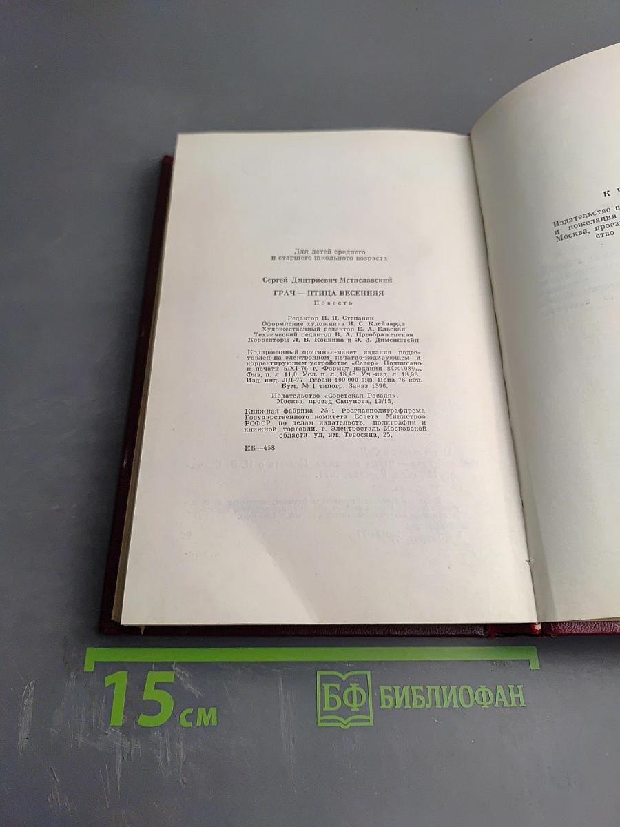 Грач - птица весенняя