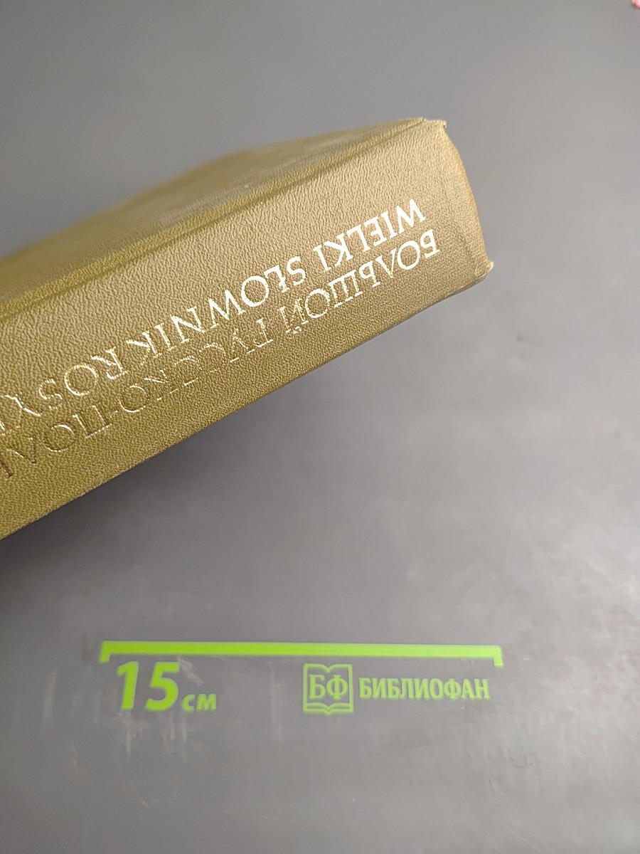 Большой русско-польский словарь. Том 1 (А-О)