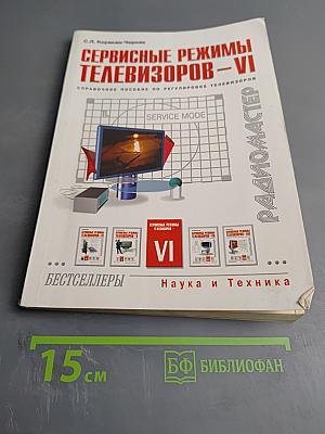 Сервисные режимы телевизоров – VI
