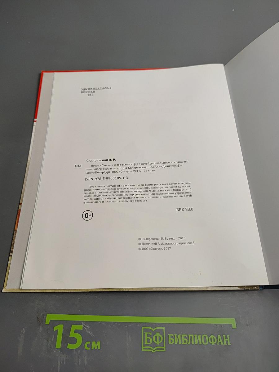 Поезд «Сапсан» и все-все-все