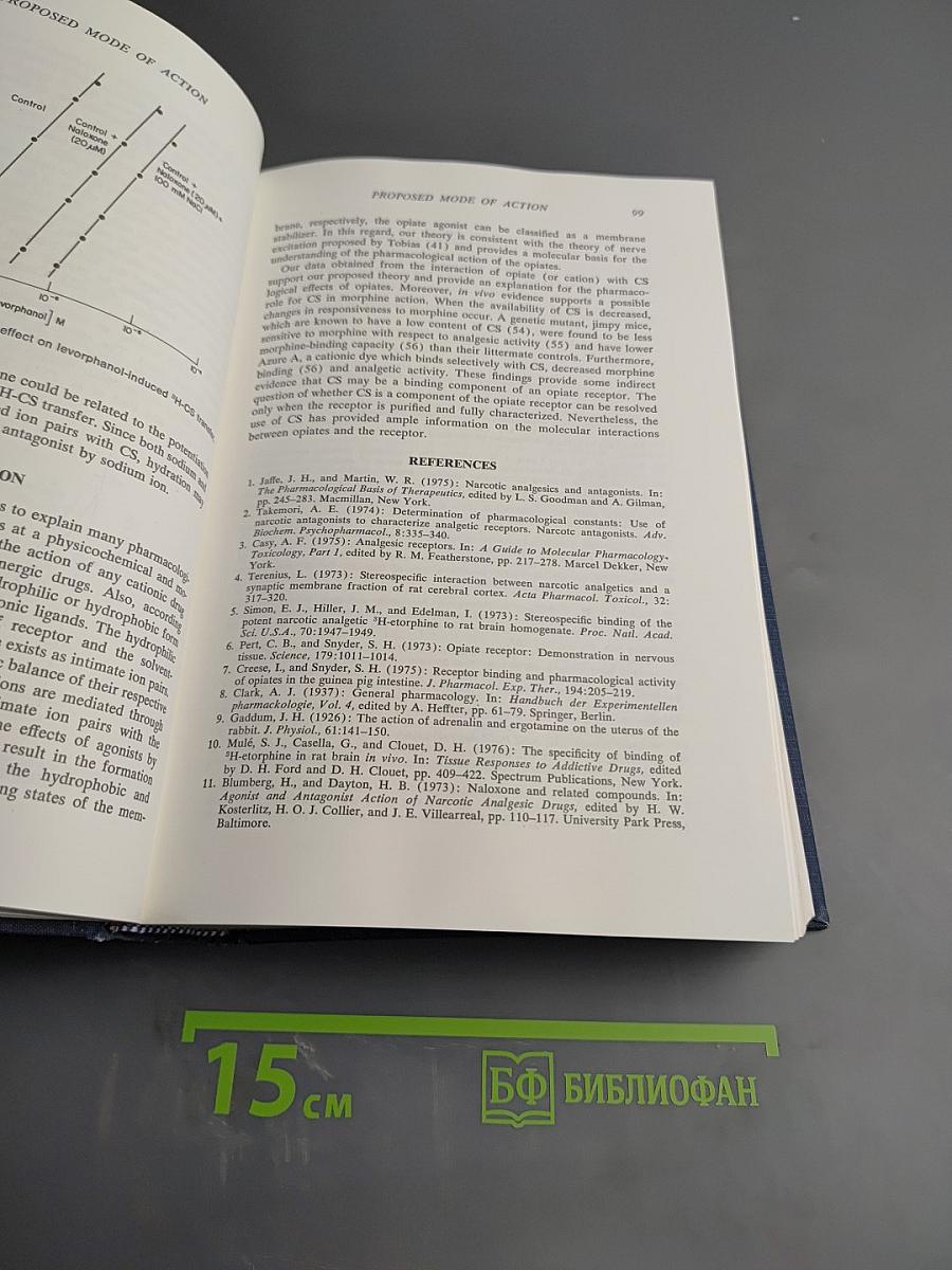 Neurochemical Mechanisms of Opiates and Endorphins. Advances in Biochemical Psychopharmacology Volume 20