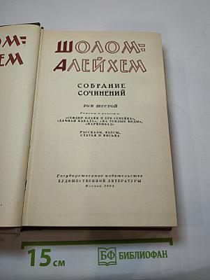 Собрание сочинений. Том шестой
