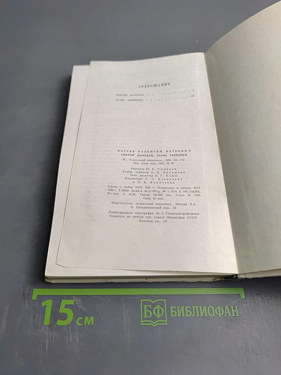 Святой колодец. Трава забвенья