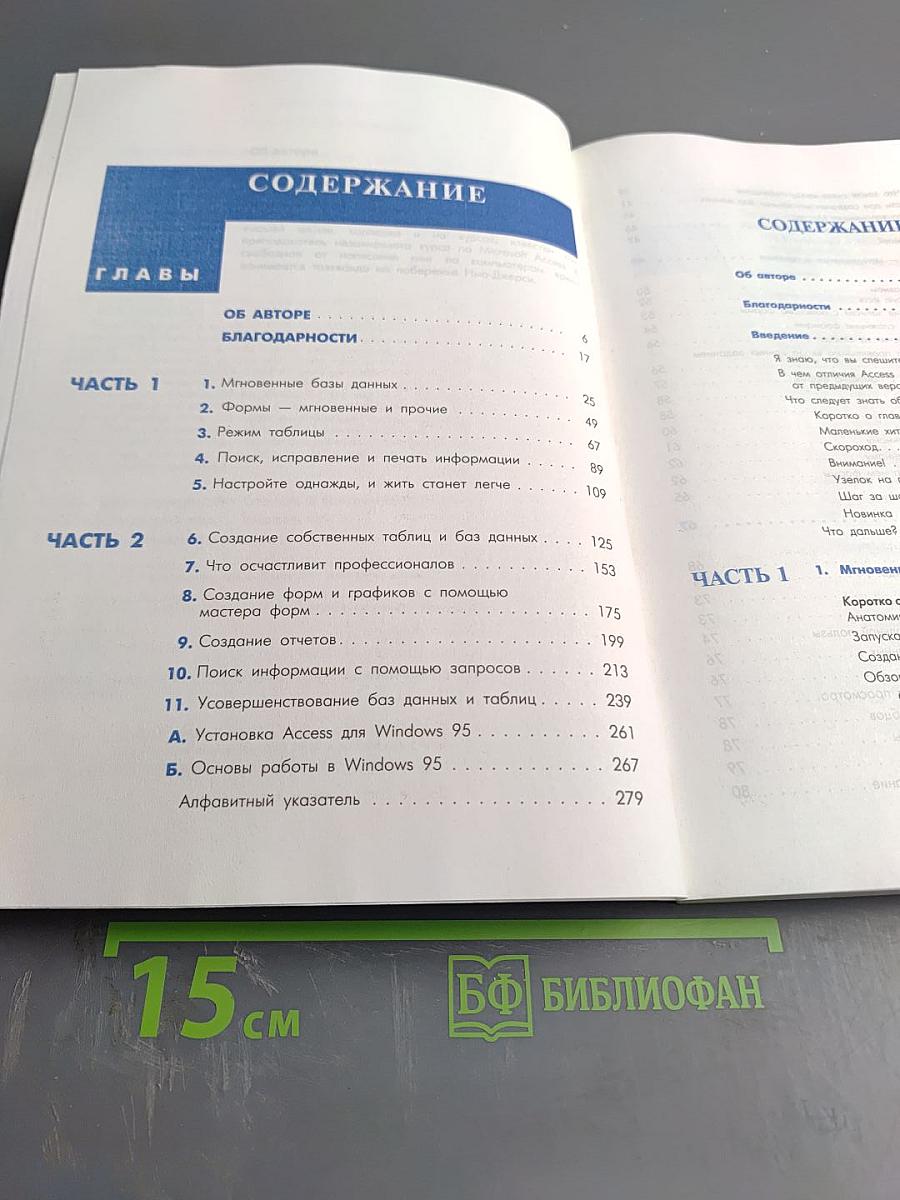 Access 7 Windows 95 для занятых