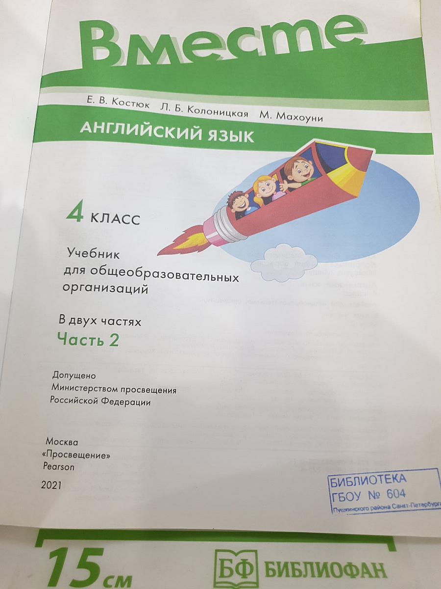 Team Up! Английский язык. 4 класс. Часть 2. Student's Book