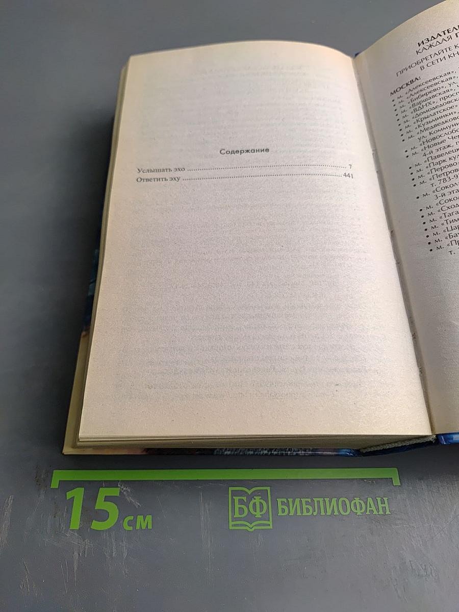 Услышать эхо. Ответить эху