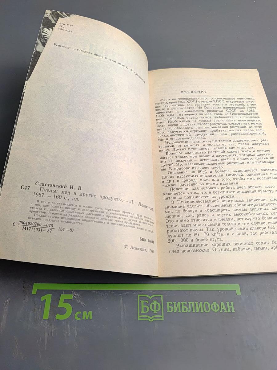 Пчёлы: мёд и другие продукты