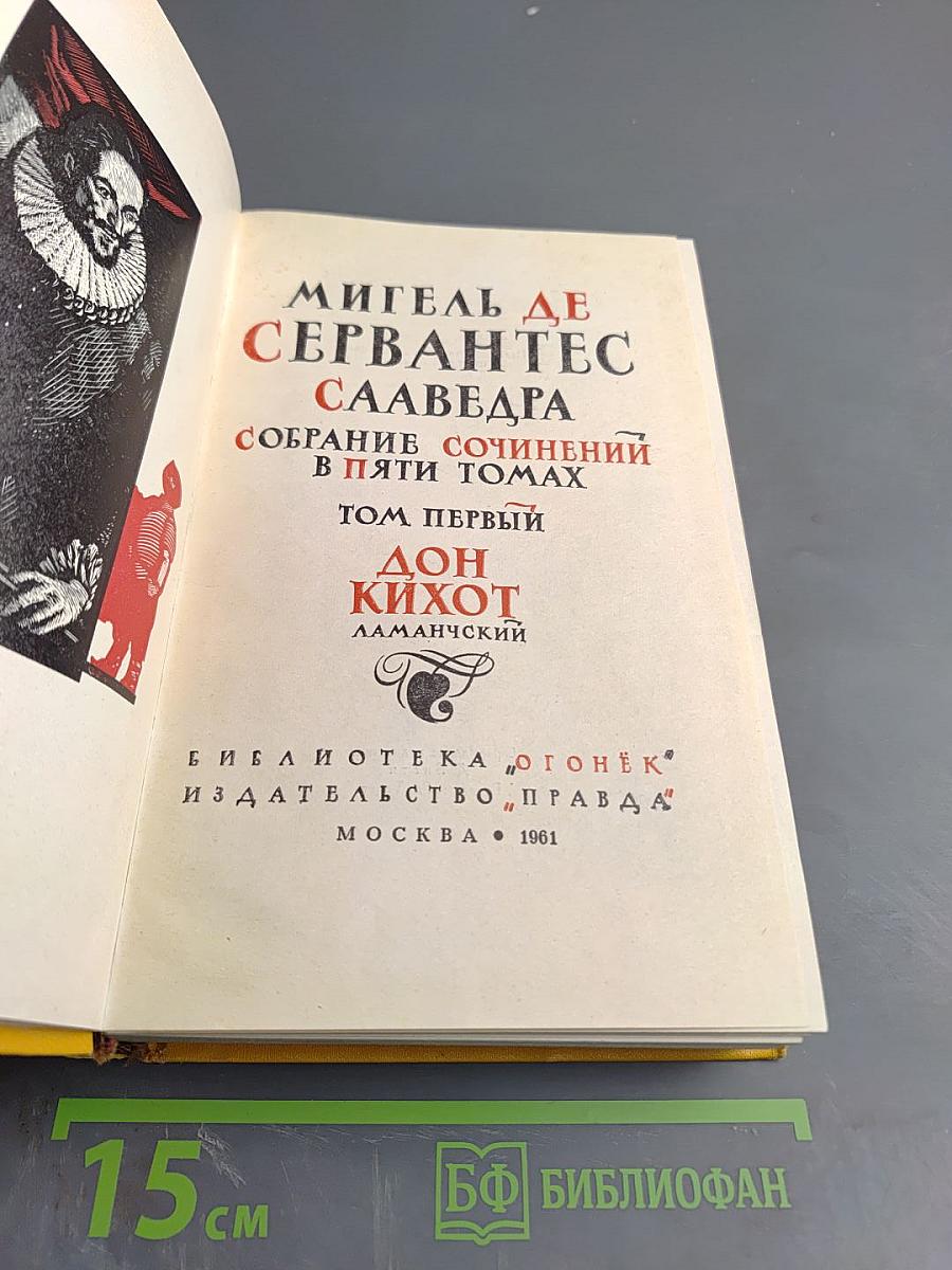 Дон Кихот Ламанчский. Том Первый