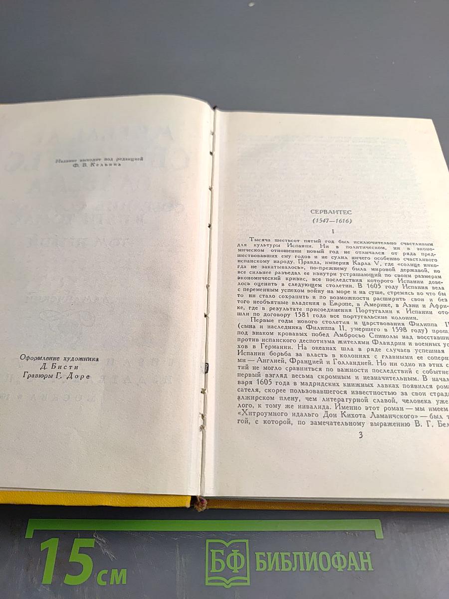 Дон Кихот Ламанчский. Том Первый