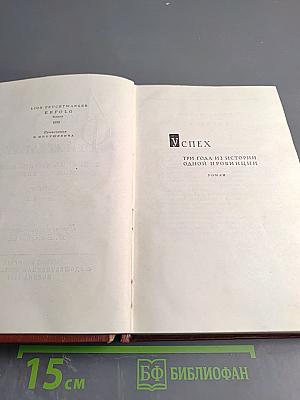 Успех. Три года из истории одной провинции. Книги 1-3. Том третий