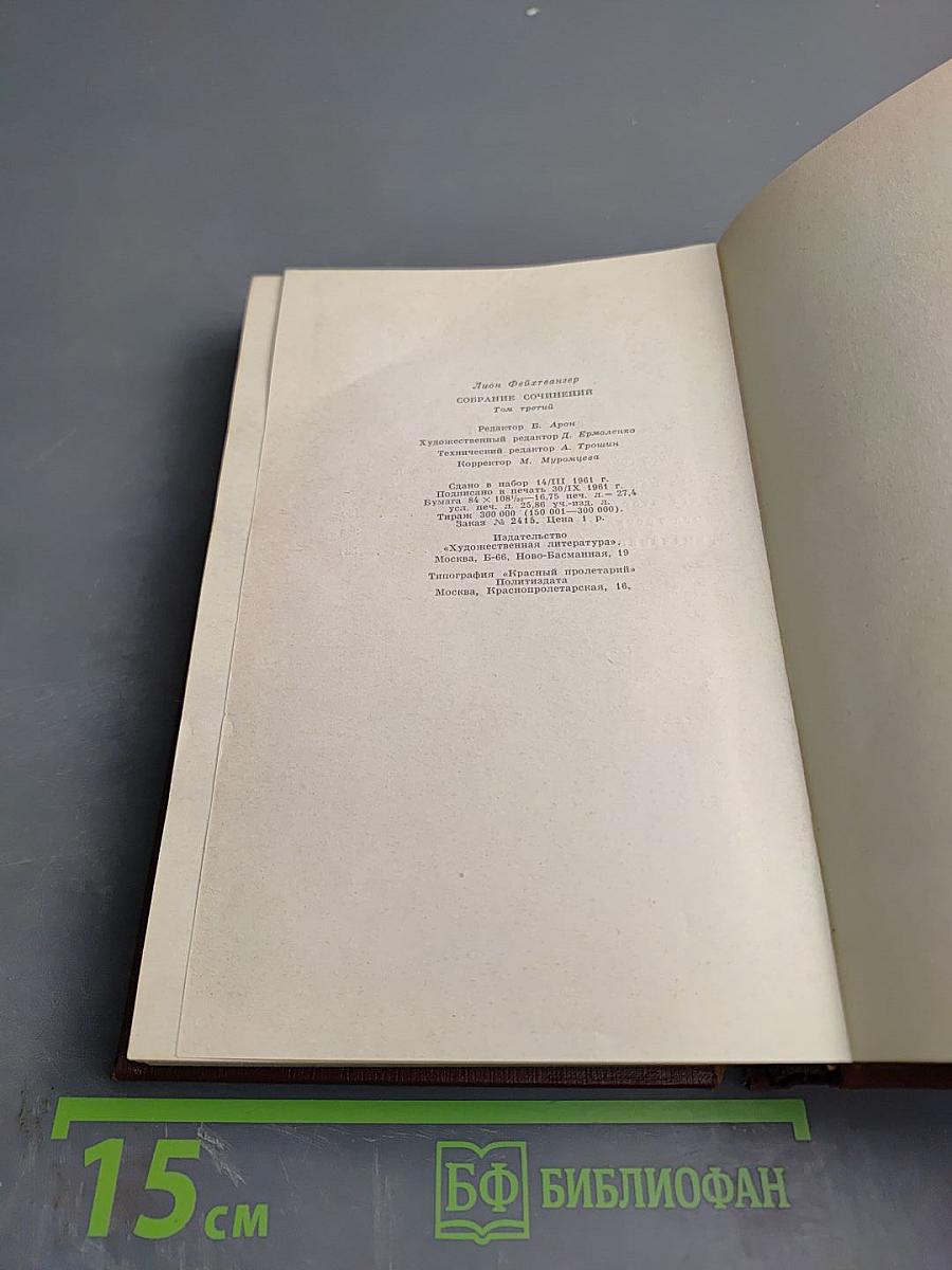 Успех. Три года из истории одной провинции. Книги 1-3. Том третий