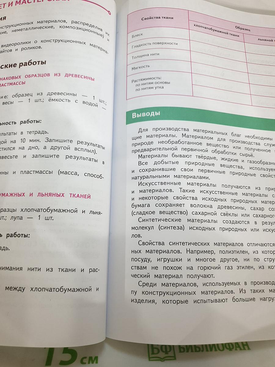 Технология 5 класс