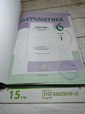 Математика 6 класс Часть 1