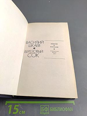 Березовый сок. Повести и рассказы